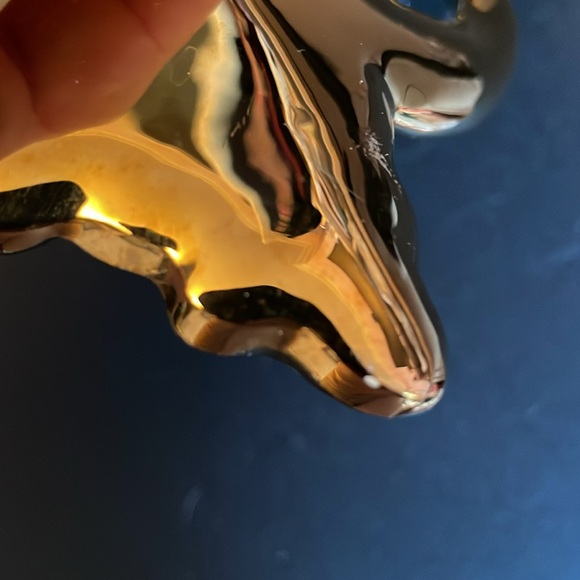 Verdici Design Gold Square Ornate Vintage Dish for Display Candle Trinket Dish - Picture 4 of 7